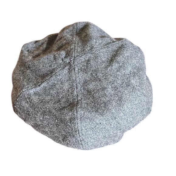 Target Gray Wool Blend Newsboy Style Cap Hat - Picture 3 of 6